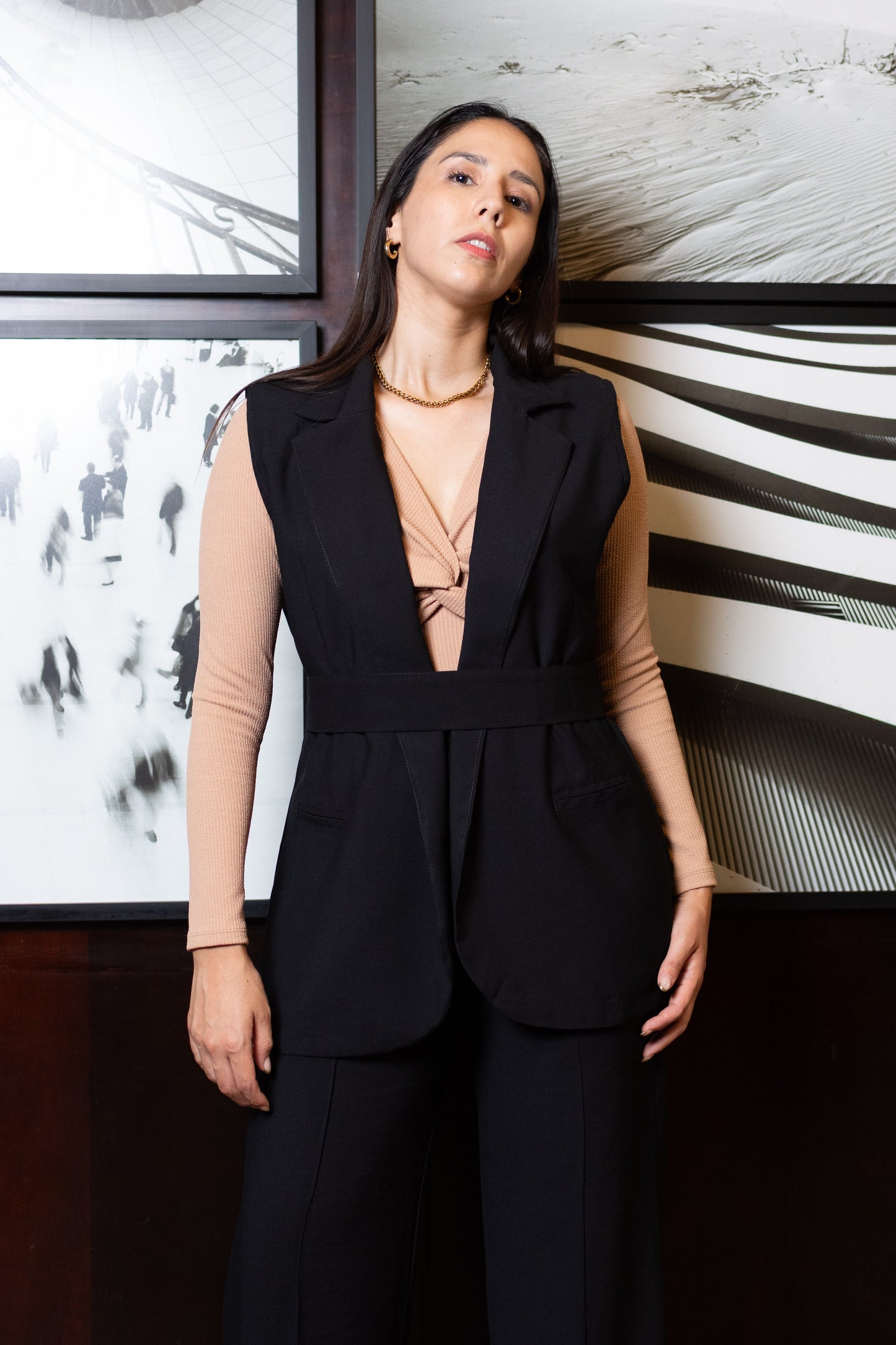 Conjunto Agnes Negro