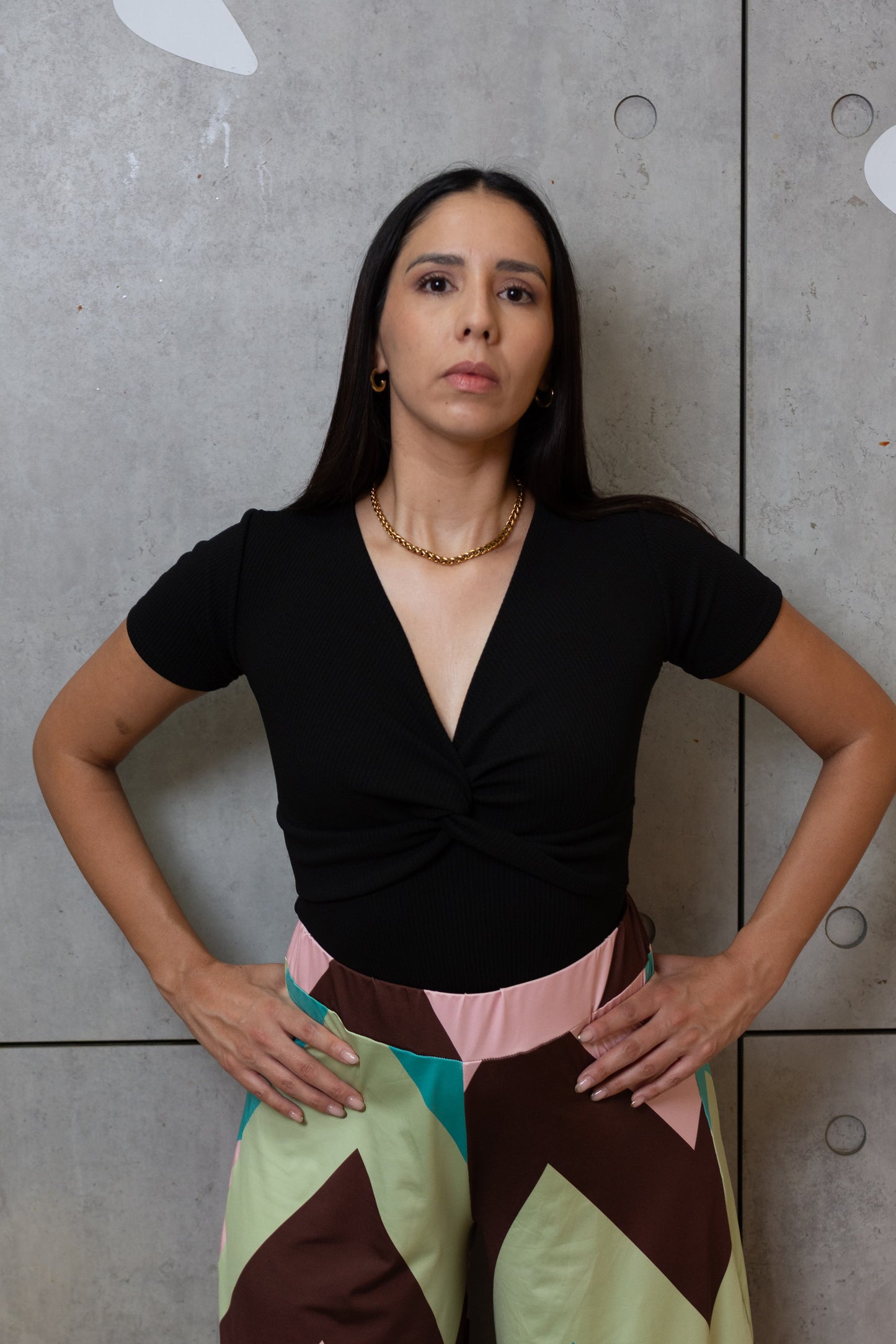 Body nudo manga corta