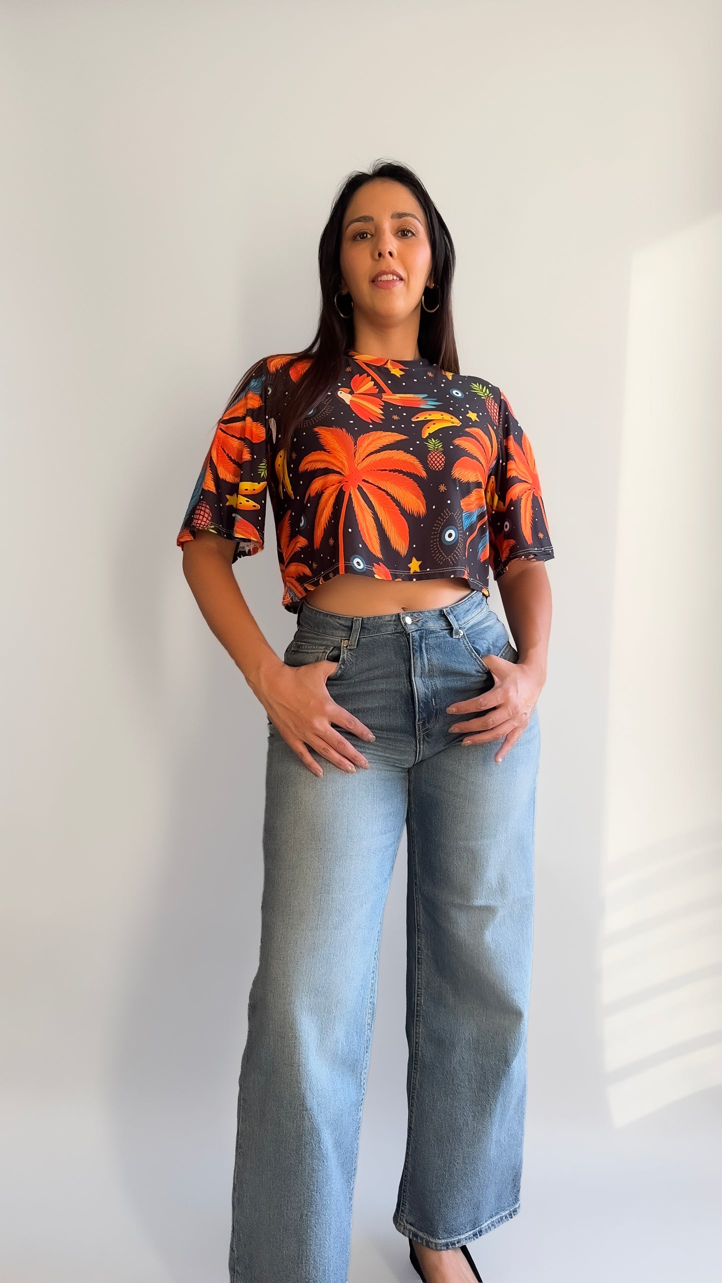 Crop Top Flora